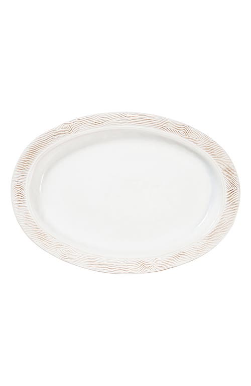 Juliska Blenheim Oak 18 Platter In White