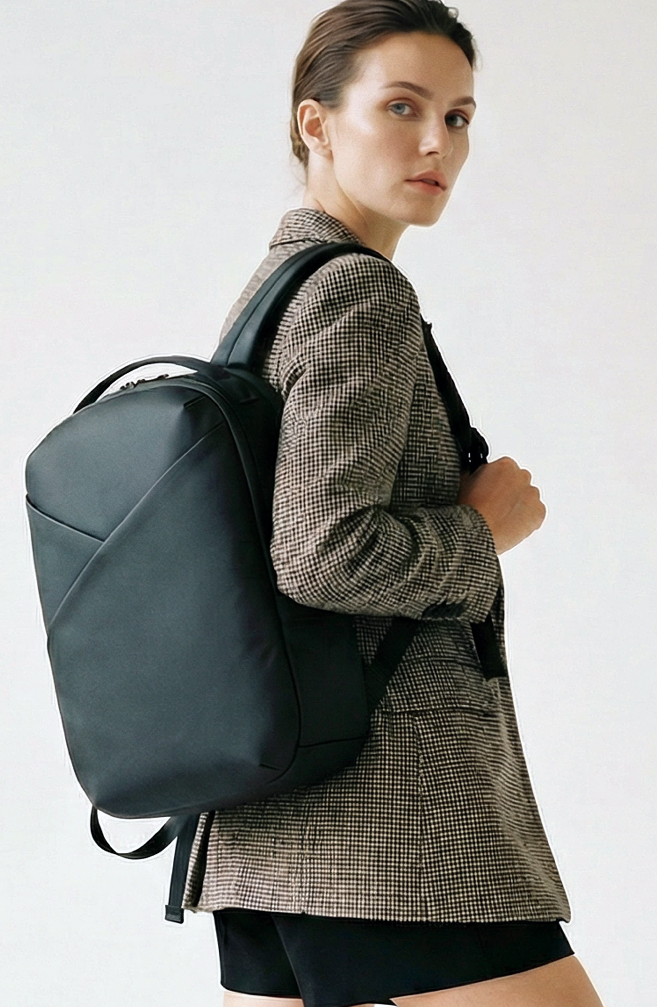 Lux and Nyx Origami 16-inch Laptop Backpack For Women, Alternate, color, Black