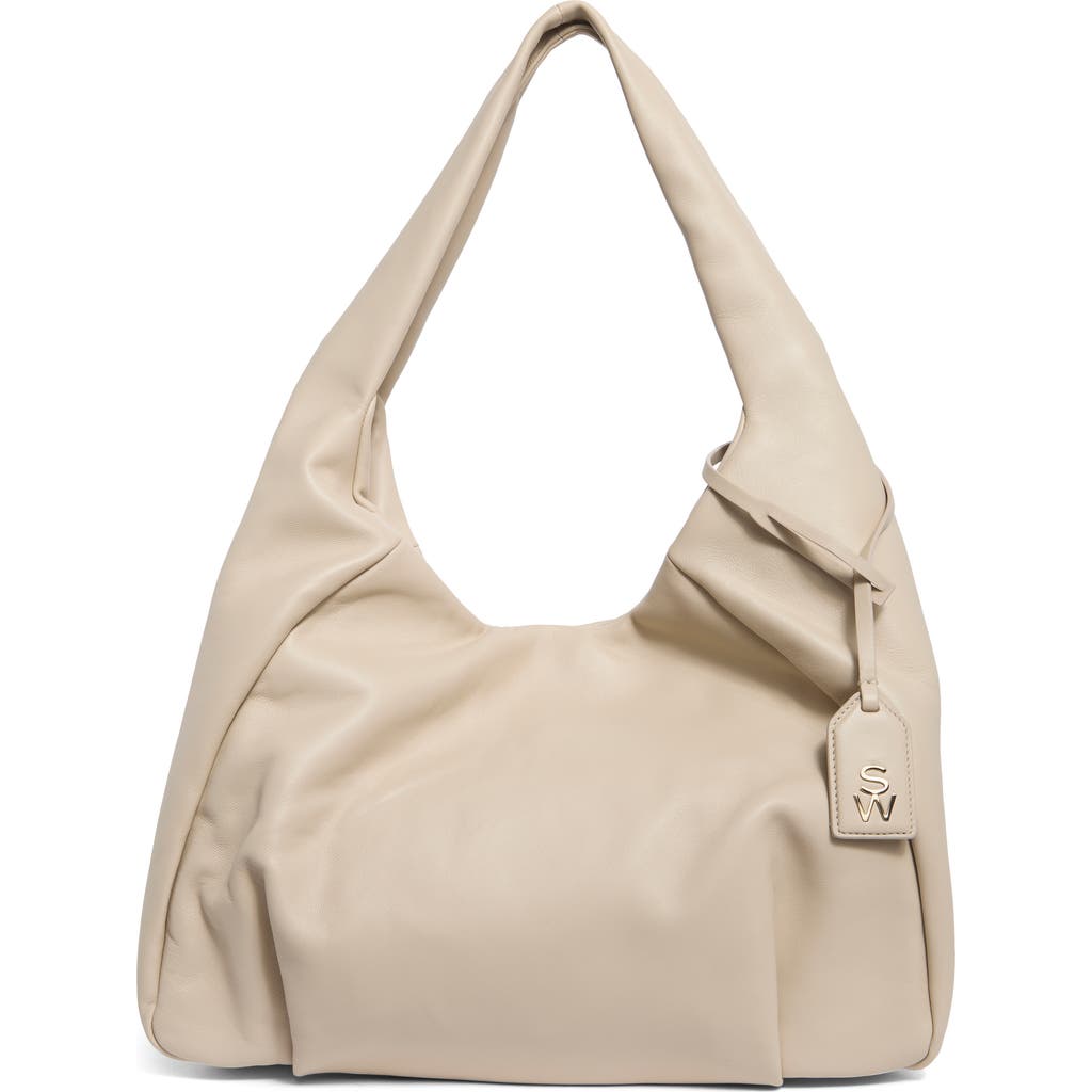 Stuart Weitzman The Moda Hobo Bag In Brown