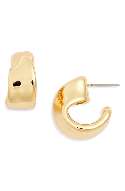 Small Aurelia Hoop Earrings