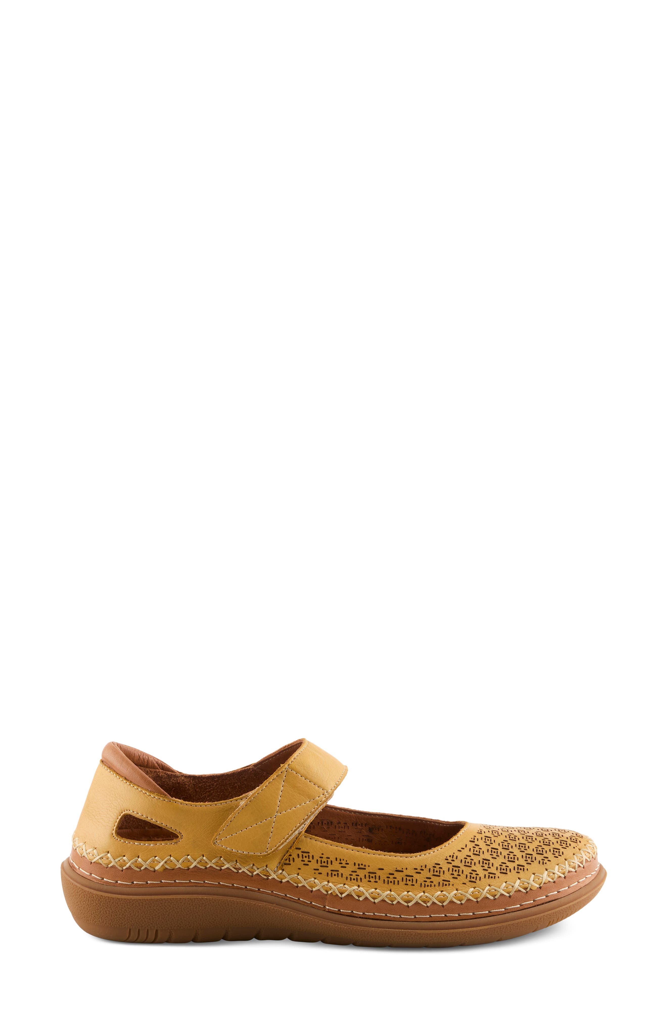 Spring Step Janah Mary Jane Sneaker, Alternate, color, Yellow