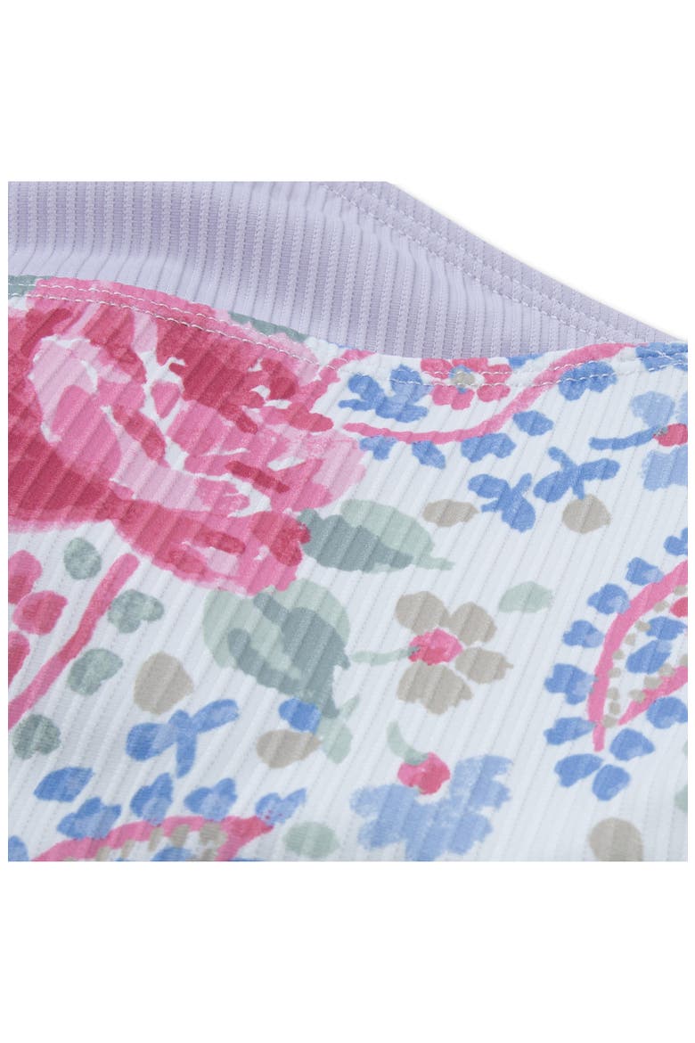Kids' Cross Wrap Two-Piece Swimsuit, Alternate, color, ORCHID PETAL