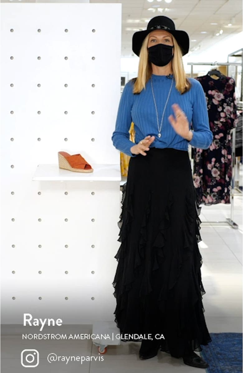 Gaelan Wedge Espadrille Sandal, sales video thumbnail