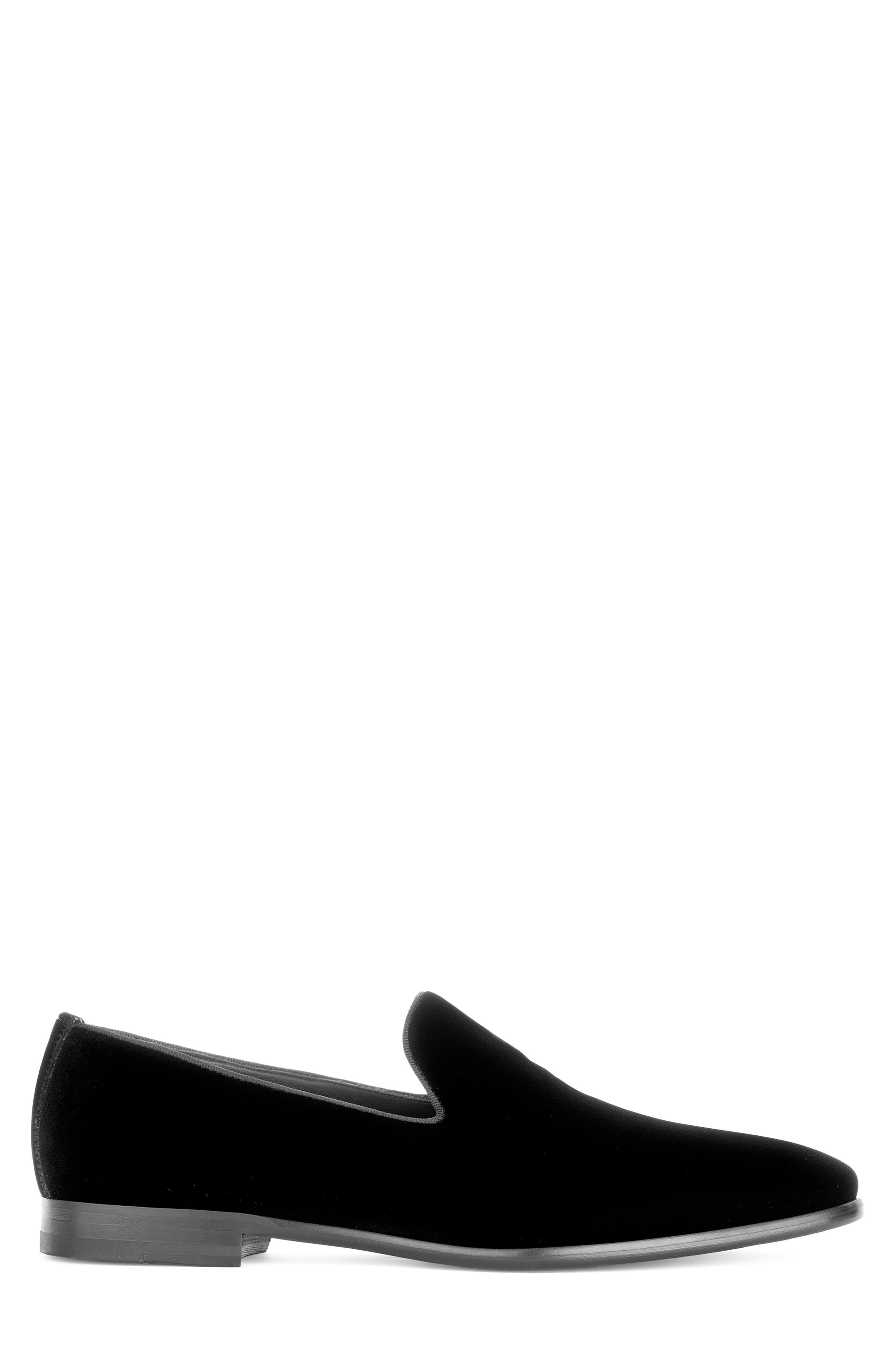 TO BOOT NEW YORK Wesley Smoking Shoe, Alternate, color, Black Velvet