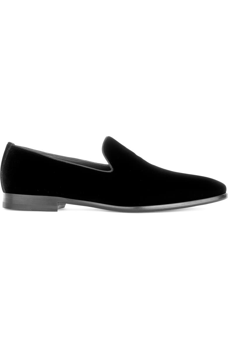 TO BOOT NEW YORK Wesley Smoking Shoe, Alternate, color, Black Velvet