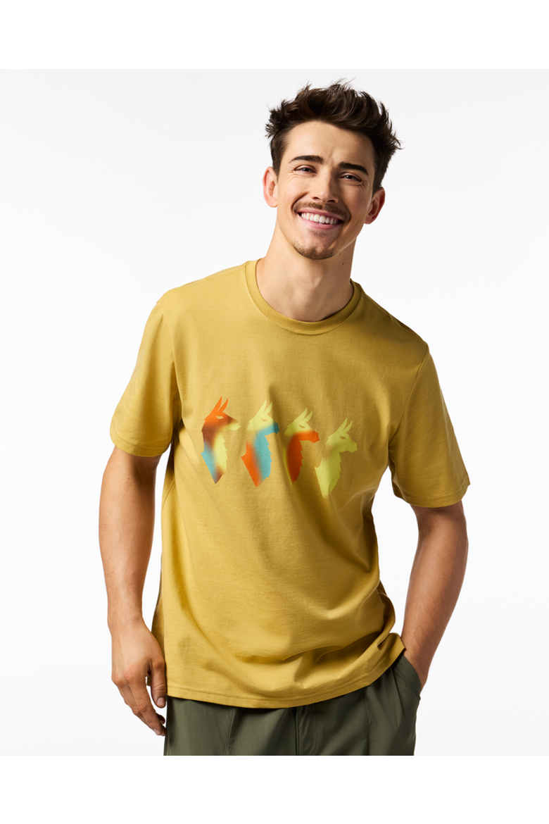 Cuatro Bitmap T-Shirt - Men's, Main, color, Husk