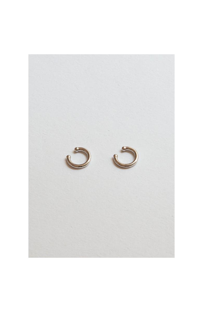 Outofoffice Simple Silver Ear Cuff, Alternate, color, 