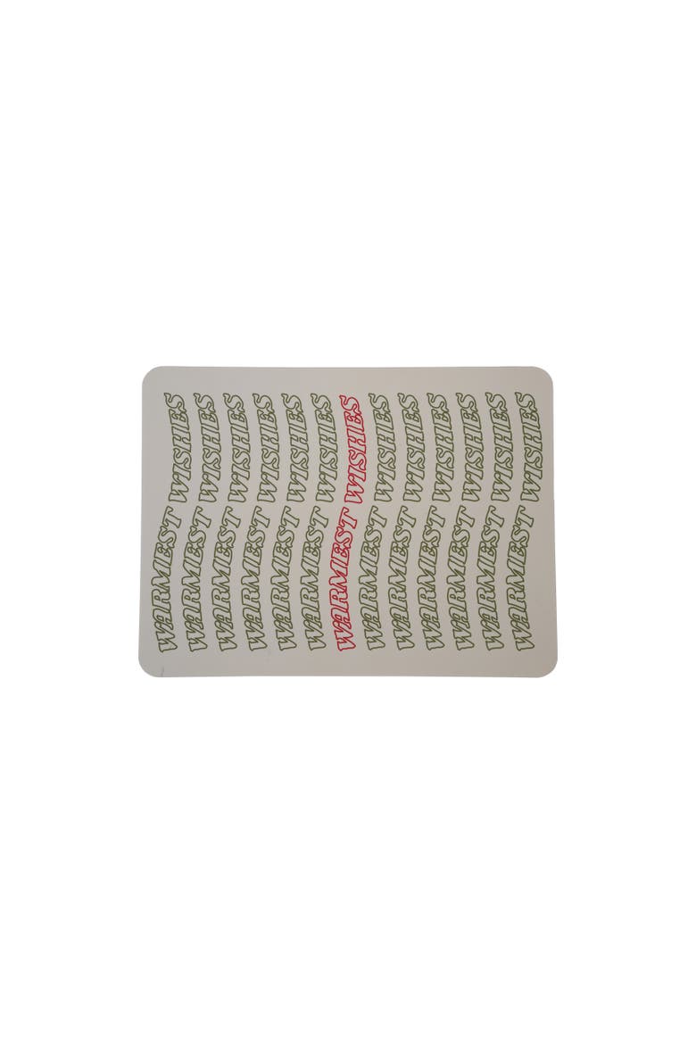Silicone Non-Slip Baking Mat, Green, Red & White, Main, color, Green & Red