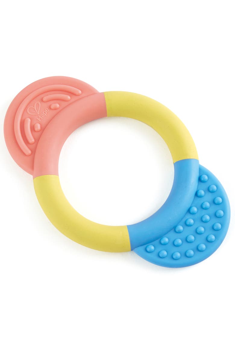 3 Piece Rattle & Teething Set For Babies, Alternate, color, Multicolored