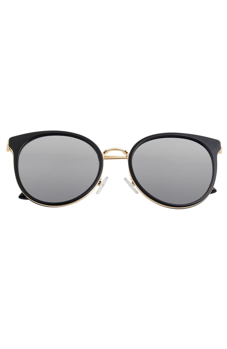 BERTHA Brielle Polarized Sunglasses, Alternate, color, Black/Black