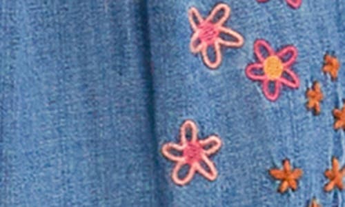 Billy T In Full Bloom Denim Overalls In Blue