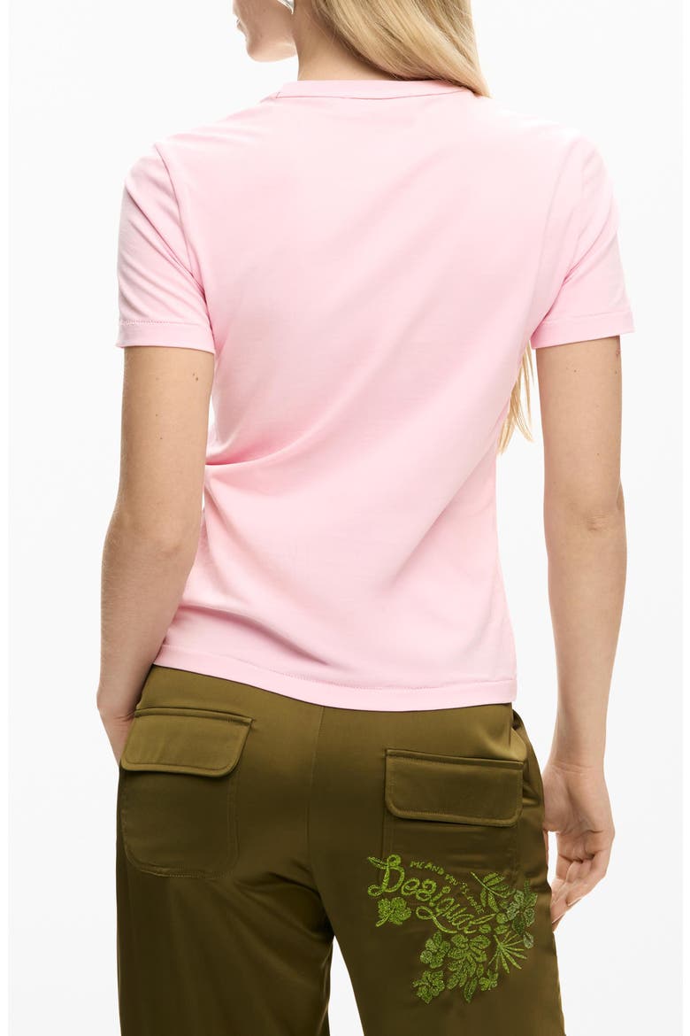 Logo Graphic T-Shirt, Alternate, color, PINK