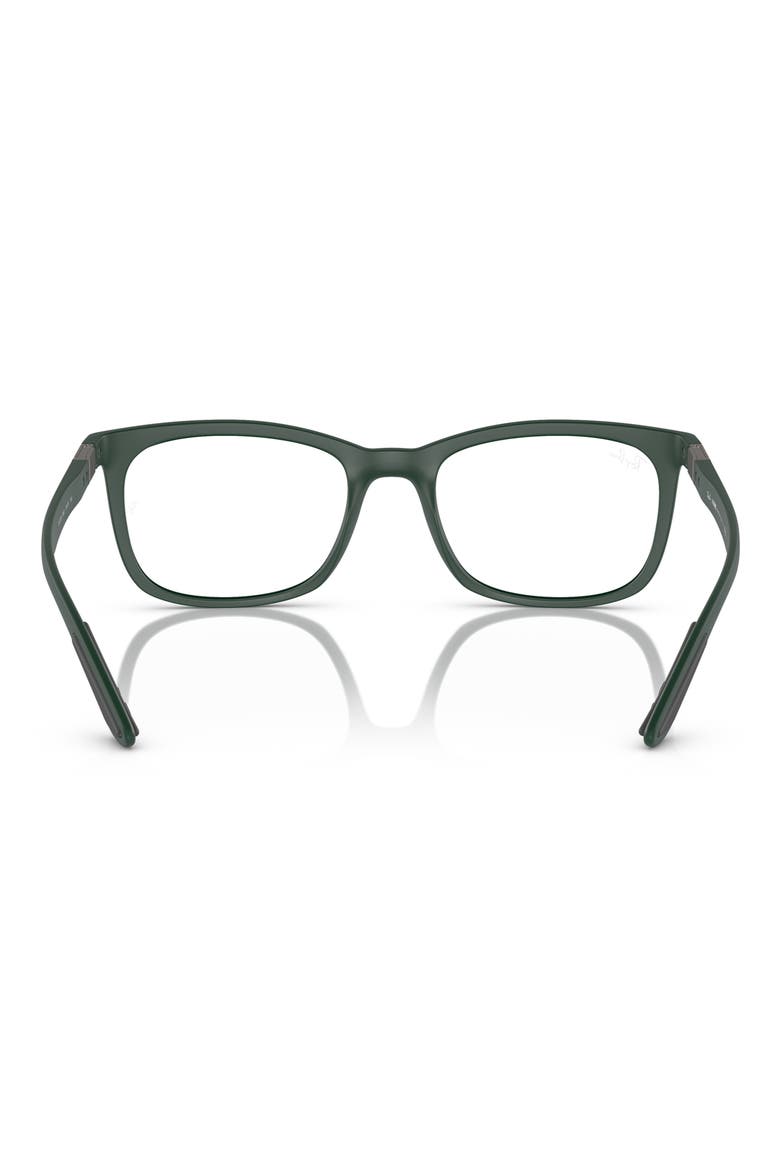 RX7230 52mm Pillow Optical Glasses, Alternate, color, GREEN