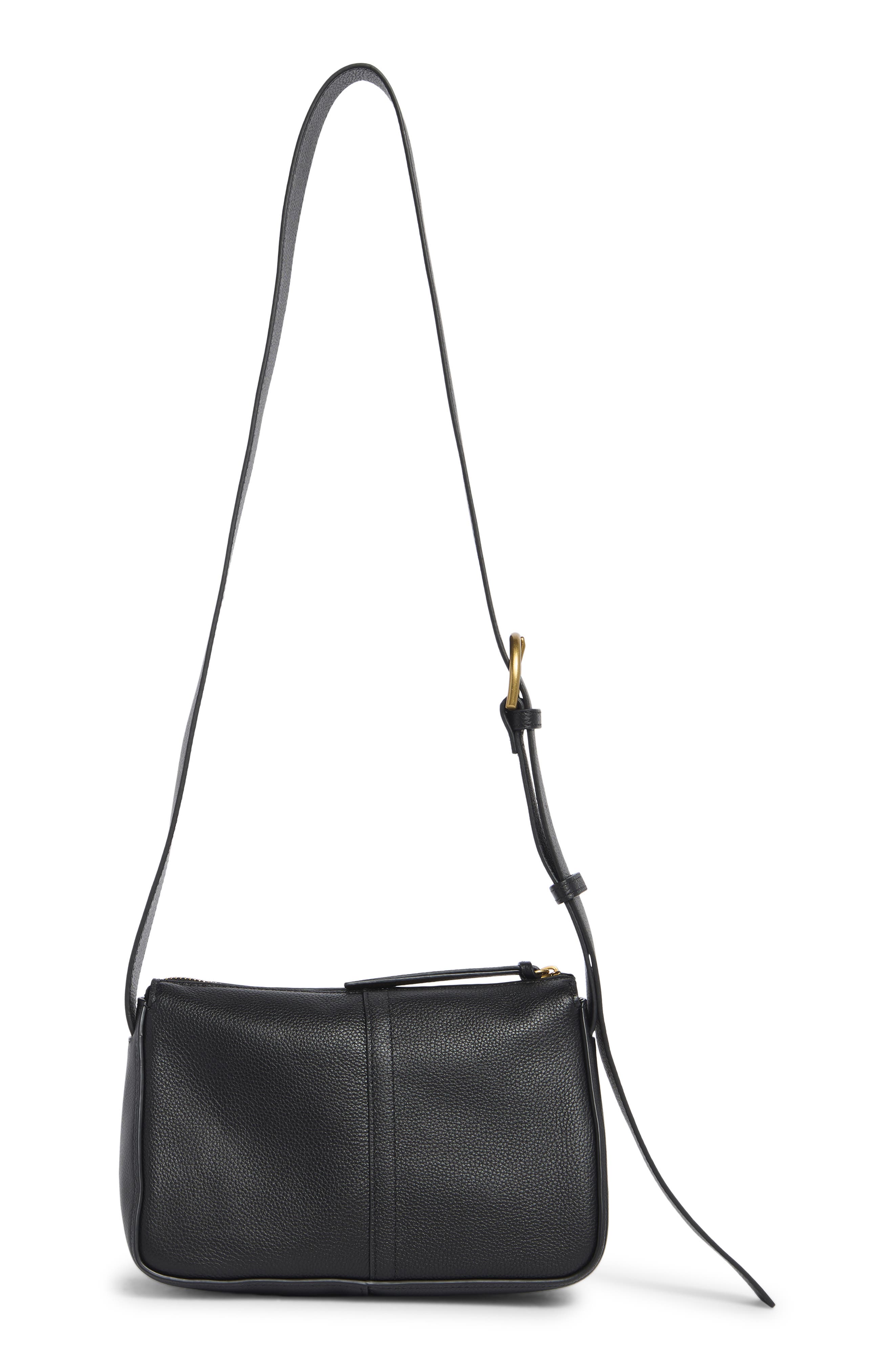 rag & bone Fulton Crossbody Bag, Alternate, color, Black