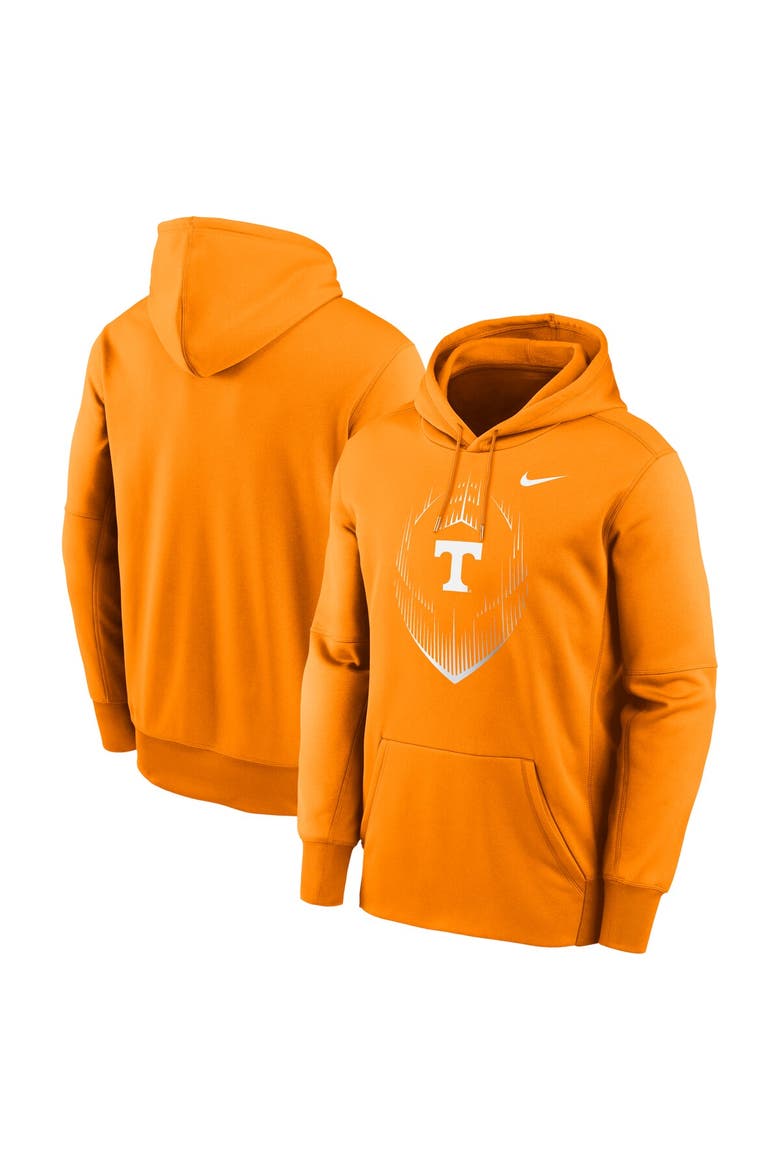 Men's Nike Tennessee Orange Tennessee Volunteers Icon Football Performance Pullover Hoodie, Alternate, color, Tennessee Orange