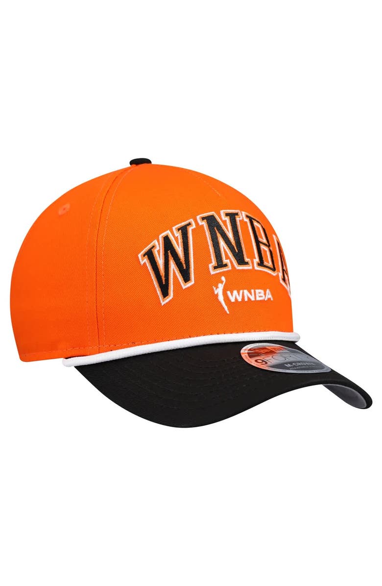 New Era Men's New Era Orange WNBA Gear Bold Arch COOLERA 9FORTY A-Frame M-Crown Adjustable Hat, Alternate, color, Orange