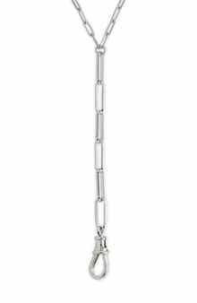Collins Chainlink Y-Drop Necklace