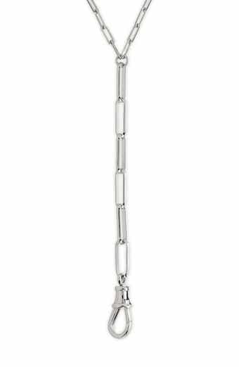 Collins Chainlink Y-Drop Necklace