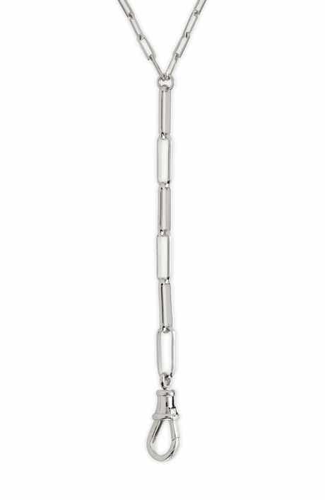 Collins Chainlink Y-Drop Necklace