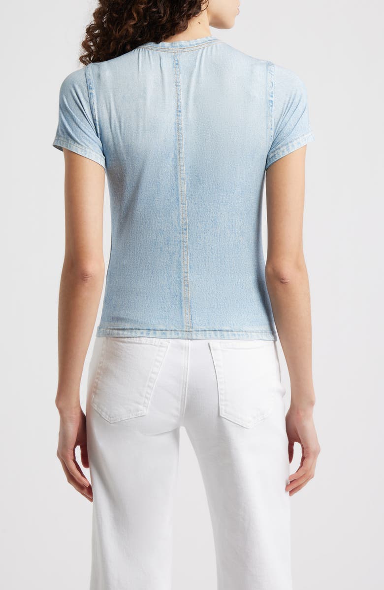 rag & bone rb Miramar Jersey Baby Tee, Alternate, color, Aria