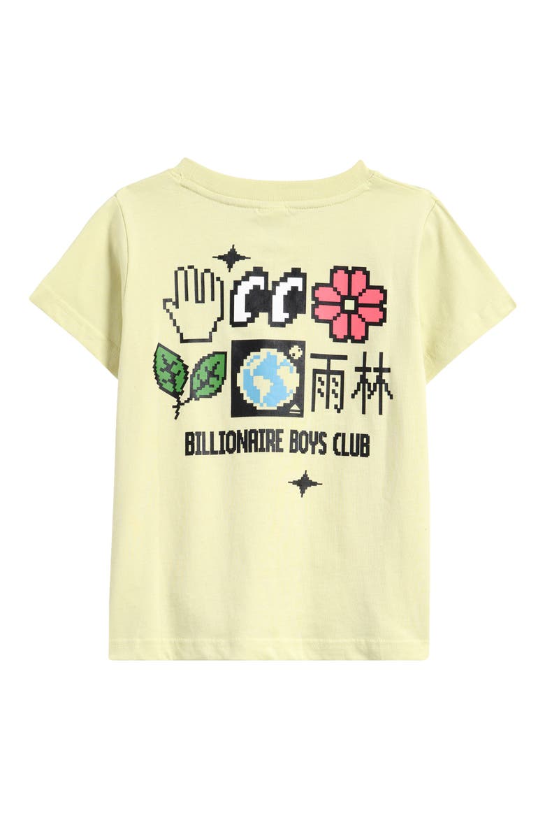 Kids' BB Rainforest Graphic T-Shirt, Alternate, color, WHITE JADE