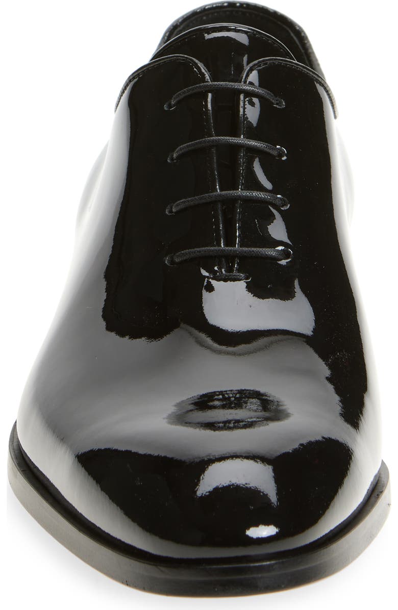 BOSS Rill Patent Leather Oxford, Alternate, color,