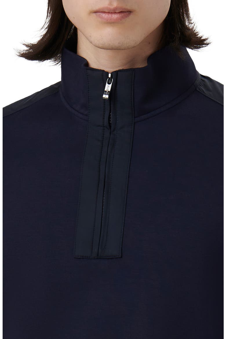 Soft Touch Quarter Zip Pullover, Alternate, color, NAVY
