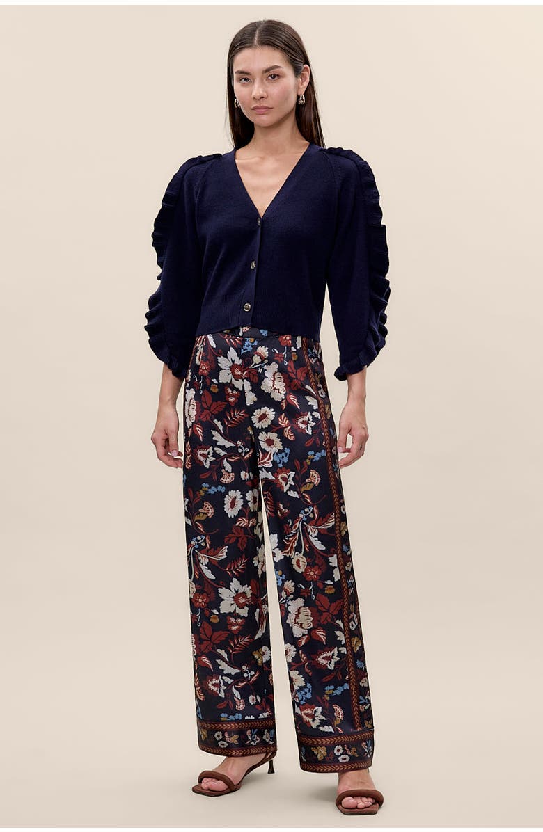 Rebecca Taylor Selah Pant, Main, color, Navy Combo