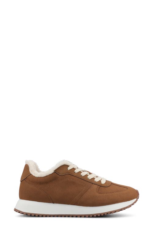 Journee Collection Flow Casual Sneaker In Brown