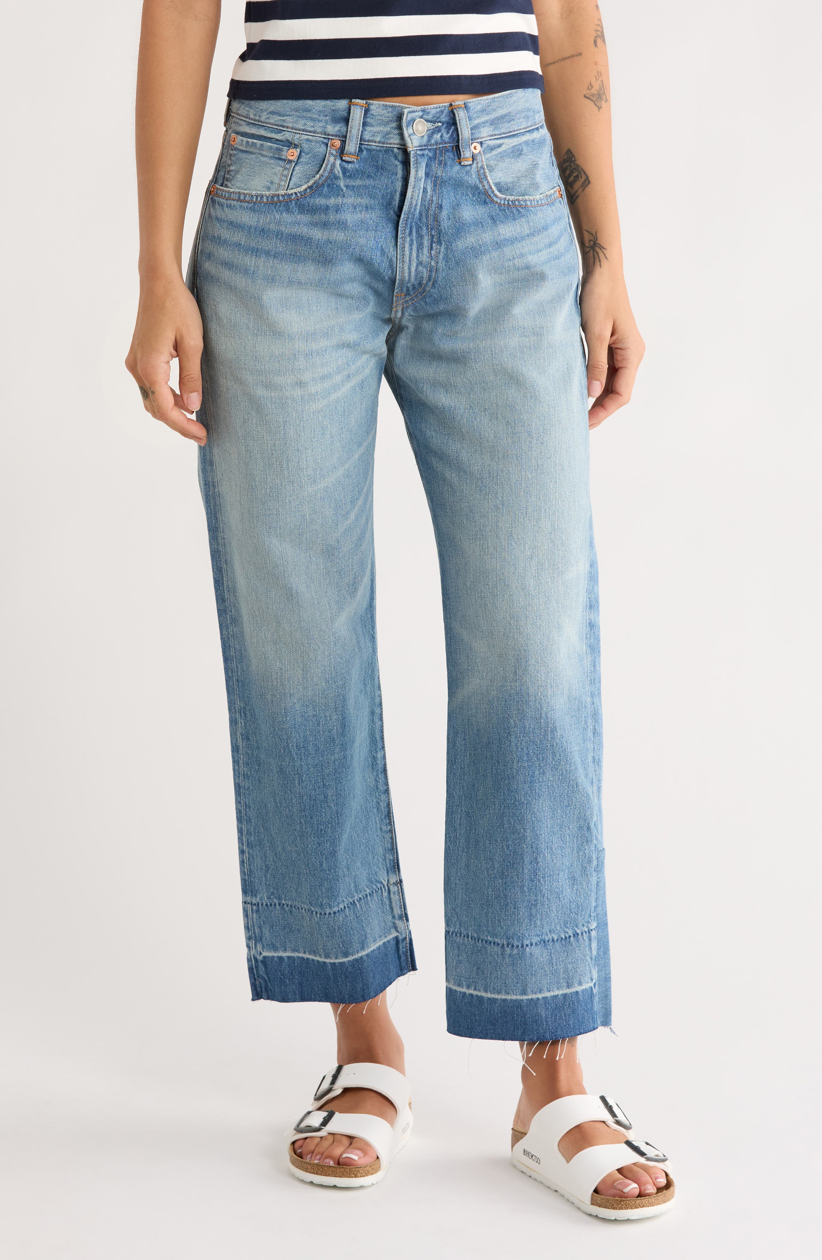 DENIMIST Lucy Straight Leg Boyfriend Jeans
