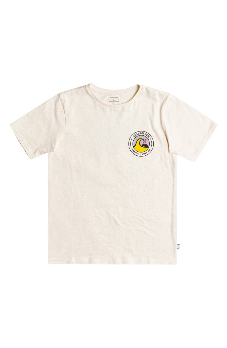 Quiksilver Kids' Closed Bubble Organic Cotton Graphic Tee, Main, color,