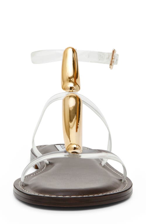 Steve Madden Alma Gladiator Sandal In Clear