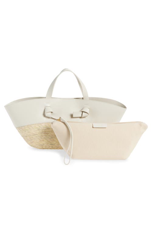 Altuzarra Knot Basket Small Tote In Brown