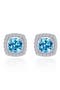  Blue Topaz White
