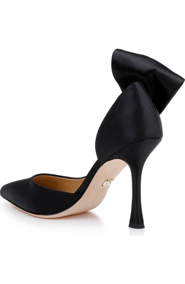 Badgley Mischka Collection Alejandra Pointed Toe Half D'Orsay Pump, Alternate, color,