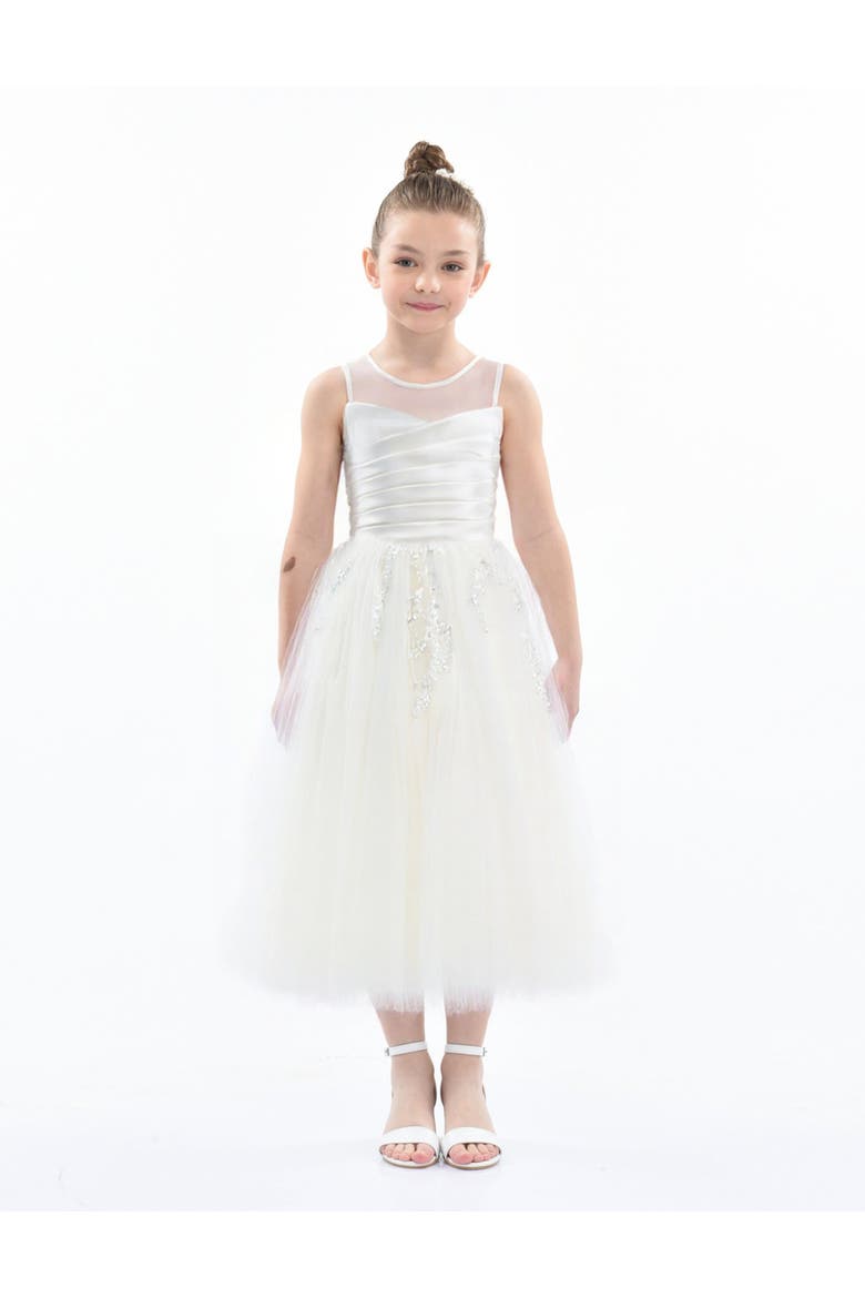 Vivian Dress, Alternate, color, White