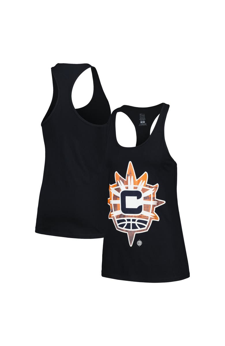 Stadium Essentials Women's Stadium Essentials  Black Connecticut Sun City View Tank Top, Alternate, color, Black