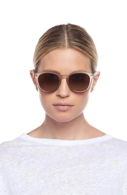 Le Specs Bandwagon 51mm Polarized Sunglasses In Matte Stone