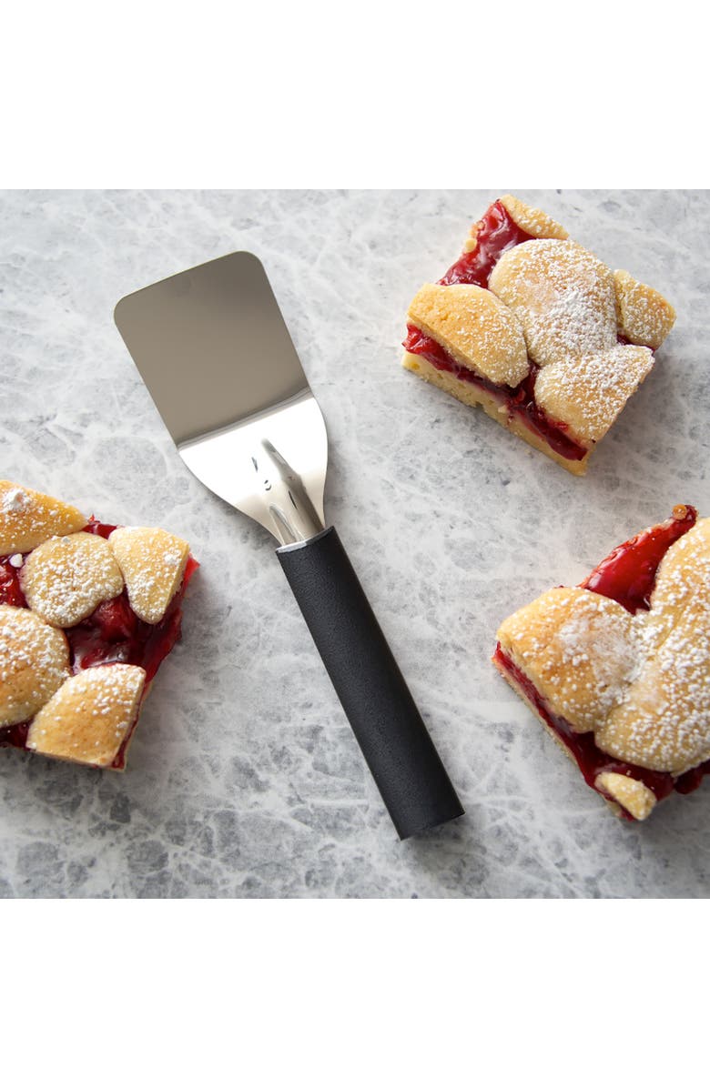 Rada Cutlery 2-Inch Mini Server Solid Turner Spatula, Alternate, color, Black