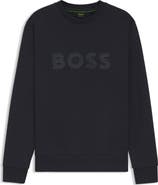 BOSS Salbo Tonal Logo Crewneck Sweatshirt