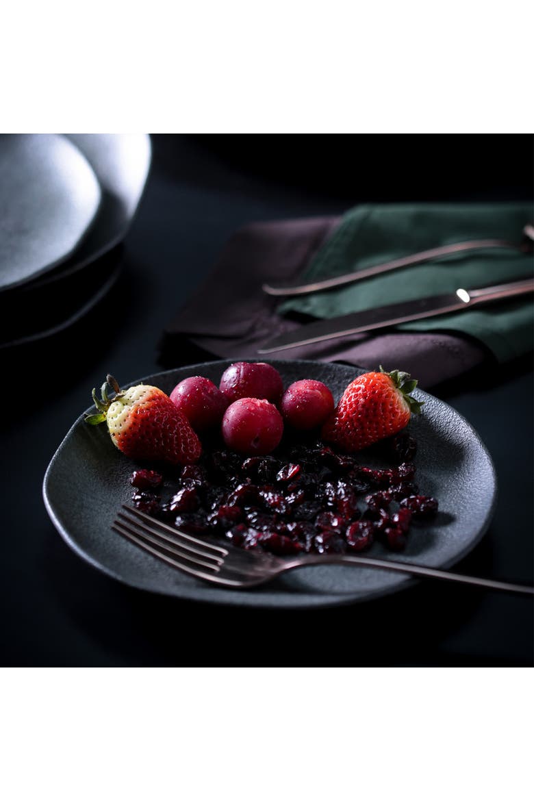 Dessert Plate Set of 6, Alternate, color, Organic Chromium