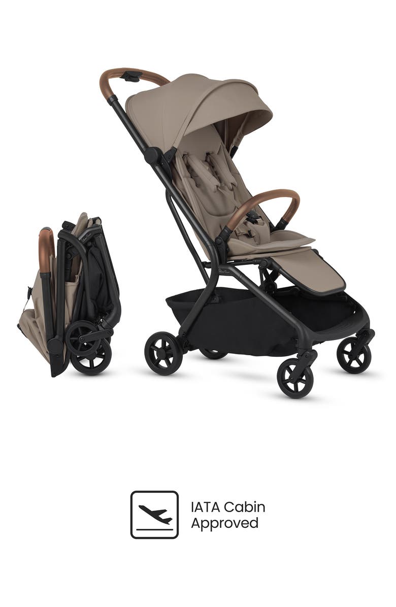 Silver Cross Nia Compact Travel Stroller, Main, color, Champagne