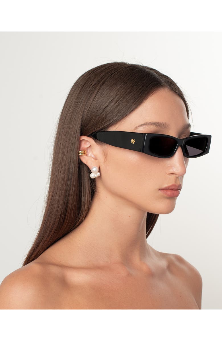 Éliou Cata Freshwater Pearl Cluster Stud Earrings, Alternate, color, White