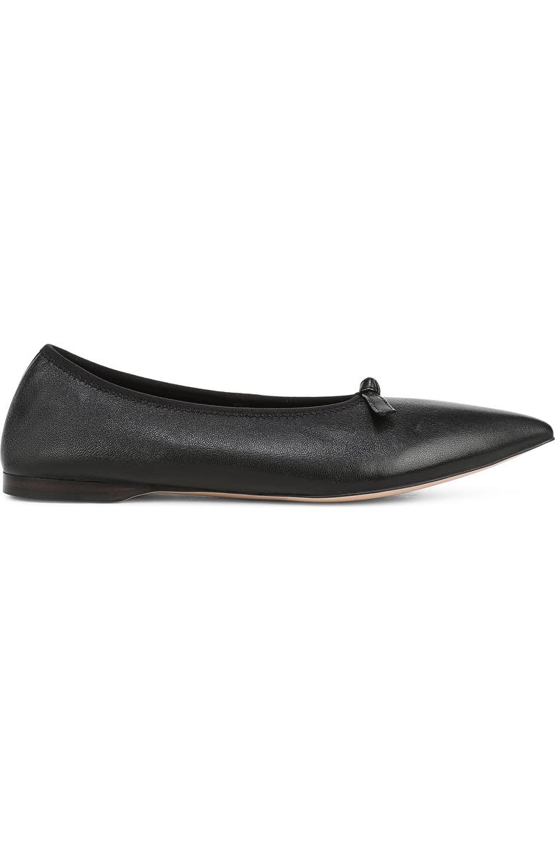 Favorite Daughter Leah Pointed Toe Flat, Alternate, color, Black