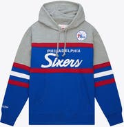 Mitchell & Ness Men's Mitchell & Ness Royal Philadelphia 76ers Fleece Head Coach Hoodie