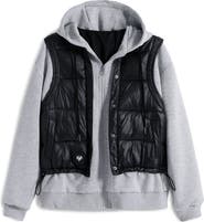 Desigual Layered Zip Hoodie