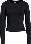 BP. Smooth Fit Long Sleeve Crewneck T-Shirt