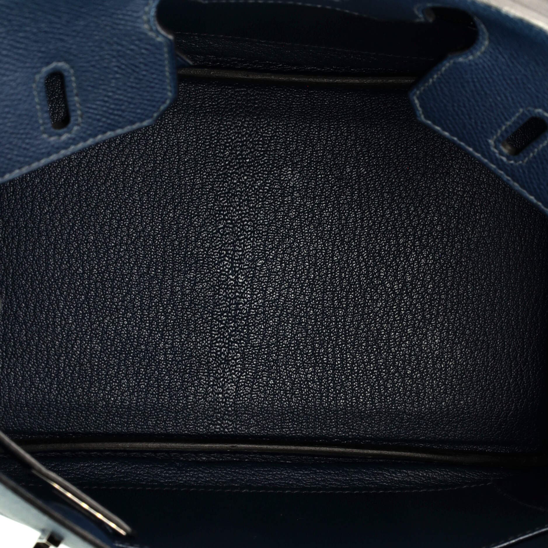 Pre-Owned Hermes Birkin Handbag Tricolor Epsom with Palladium Hardware 25, Alternate, color, 