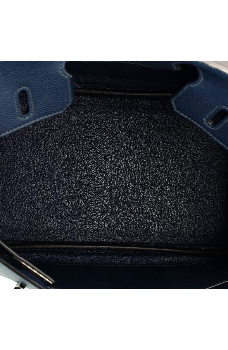 Pre-Owned Hermes Birkin Handbag Tricolor Epsom with Palladium Hardware 25, Alternate, color,