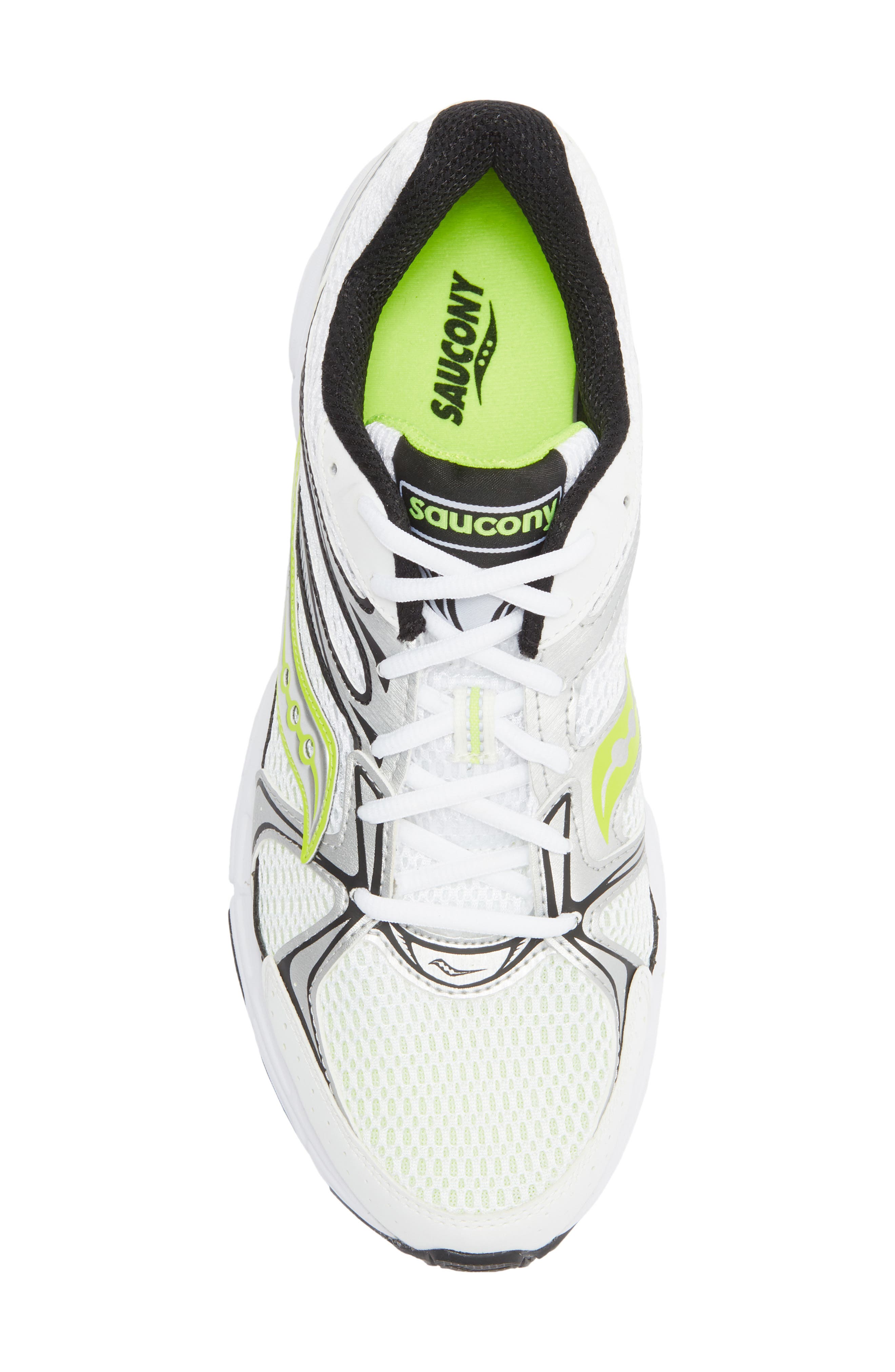 Gender Inclusive Ride Millennium Sneaker, Alternate, color, WHITE/ SILVER/ YELLOW